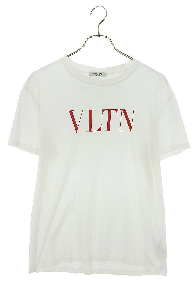 ヴァレンティノ VALENTINO UV3MG10V3LE サイズ:S VLTNロゴプリントTシャツ 中古 SB01_画像1