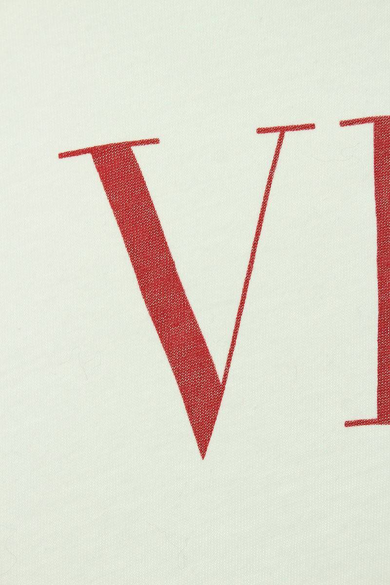 ヴァレンティノ VALENTINO UV3MG10V3LE サイズ:S VLTNロゴプリントTシャツ 中古 SB01_画像4