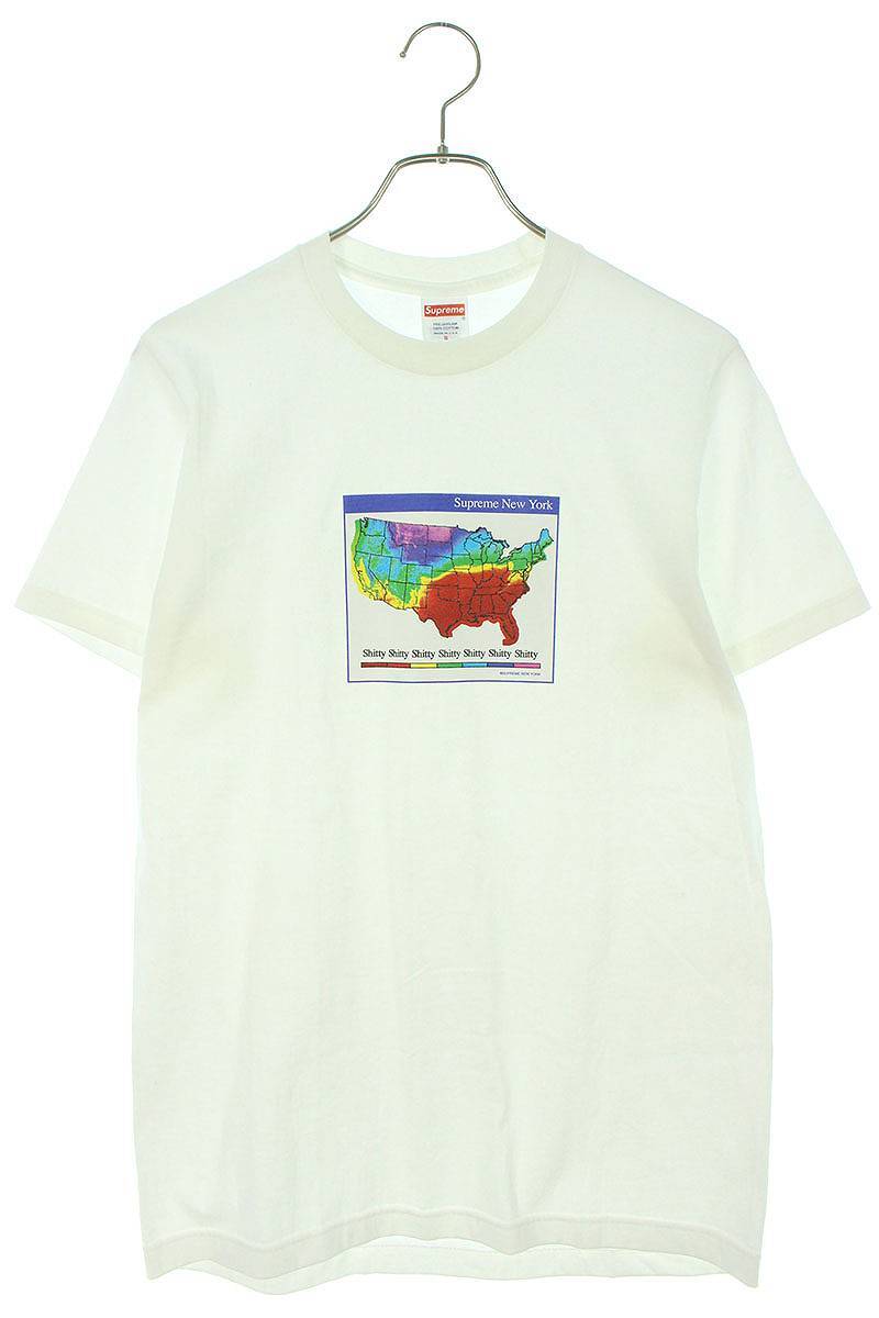 シュプリーム SUPREME Weather Tee サイズ:S ウェザーTシャツ 中古 OM10_画像1