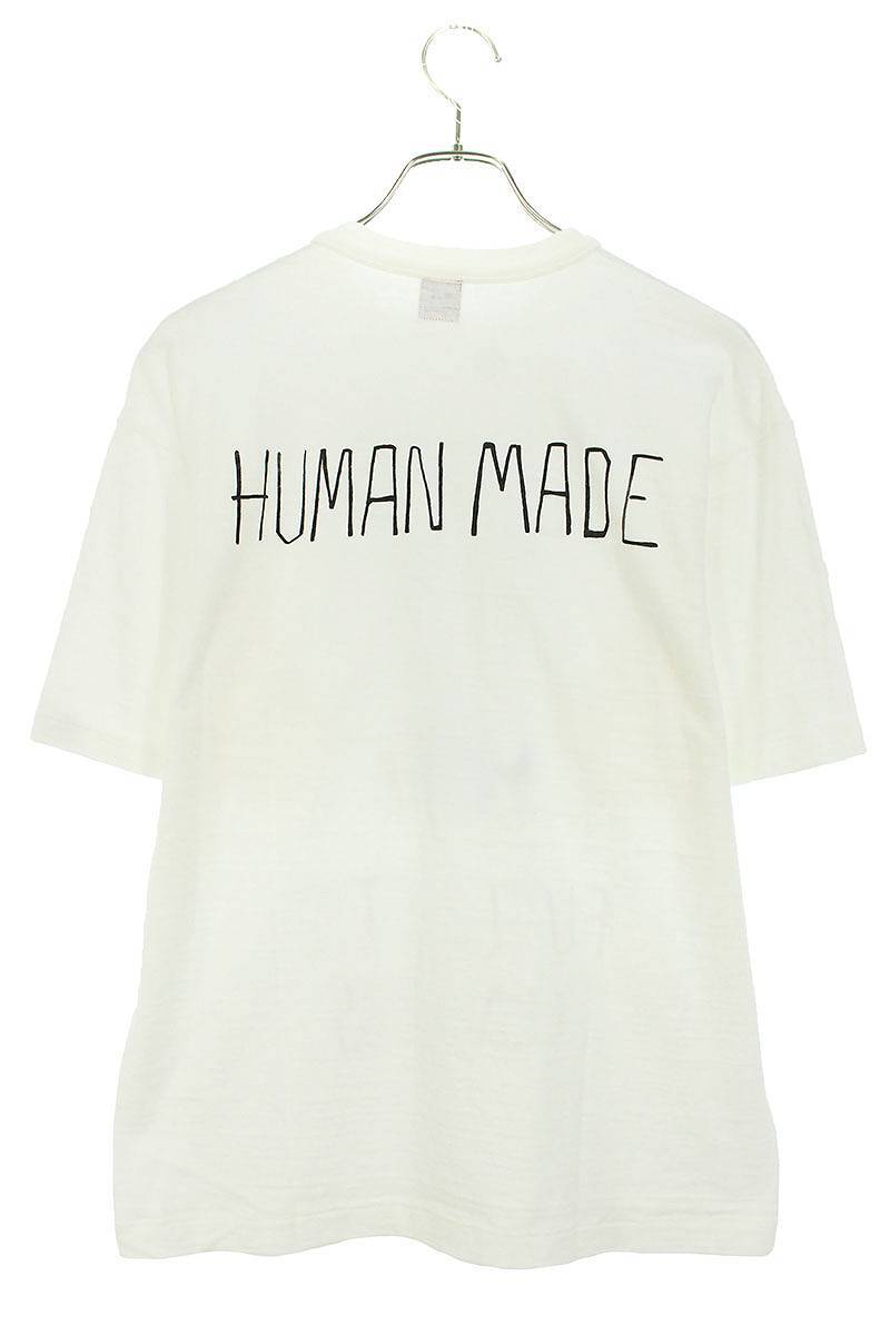 ヒューマンメイド HUMAN MADE HM26TE002 raphic T-shirt #2 サイズ:L ダックプリントTシャツ 中古 FK04_画像2