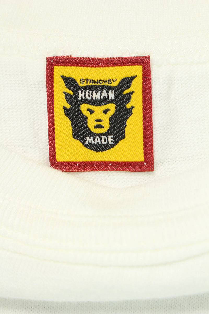ヒューマンメイド HUMAN MADE サイズ:L フロントタイガープリントTシャツ 中古 FK04_画像3