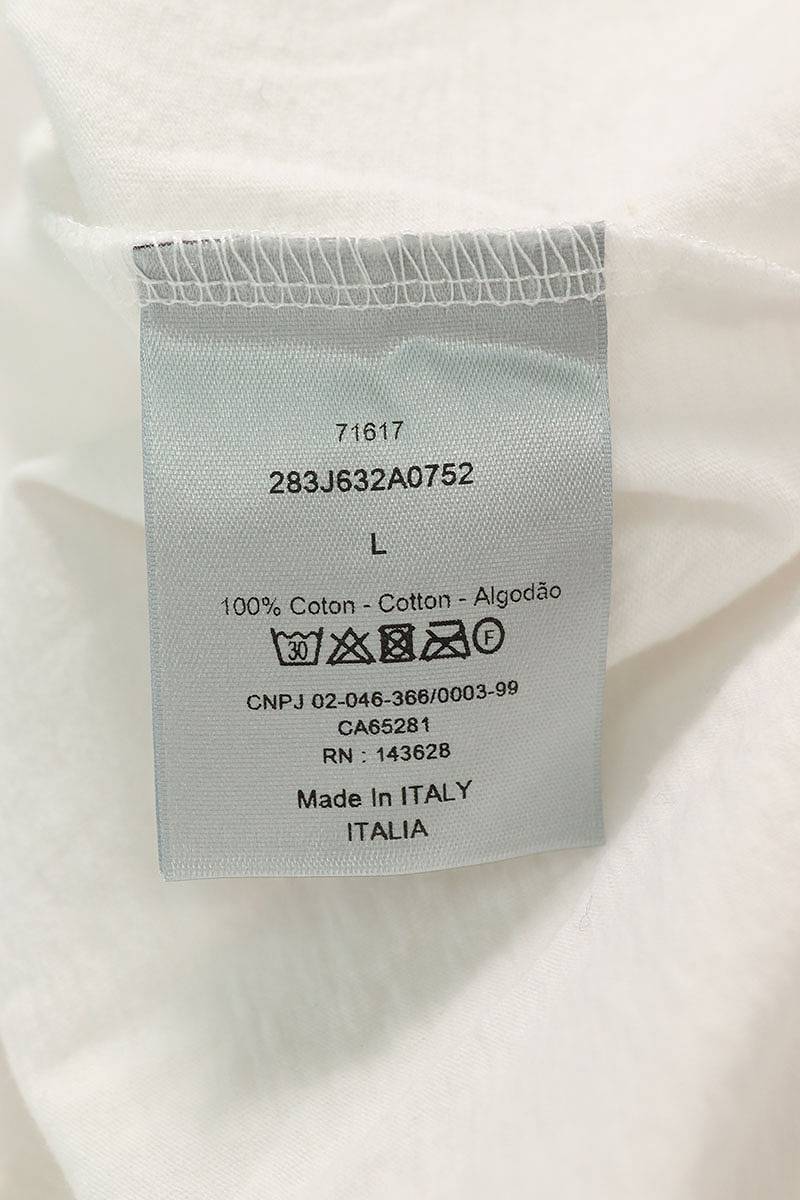 ディオール DIOR 283J632A0752 サイズ:L カクタスジャックプリントTシャツ 中古 SS13_画像3