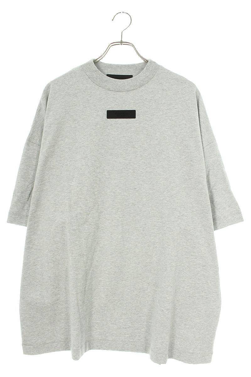 フォグ FOG ESSENTIALS SS TEE Light Heather Grey サイズ:L フロントラバーロゴTシャツ 中古 OM10_画像1