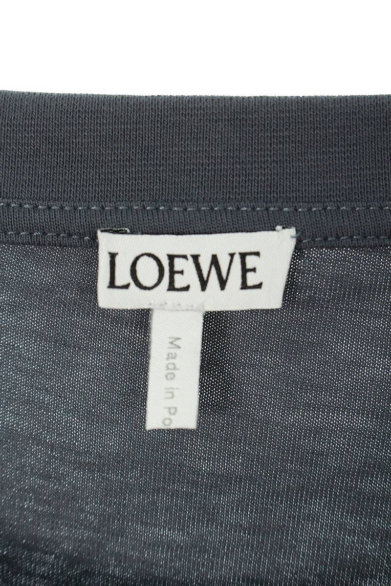 ロエベ LOEWE H526Y22X75 サイズ:XXL アナグラム刺繍Tシャツ 中古 SS13_画像3