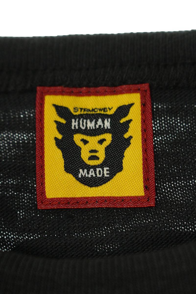 ヒューマンメイド HUMAN MADE サイズ:L ダックイーグルプリントTシャツ 中古 FK04_画像3