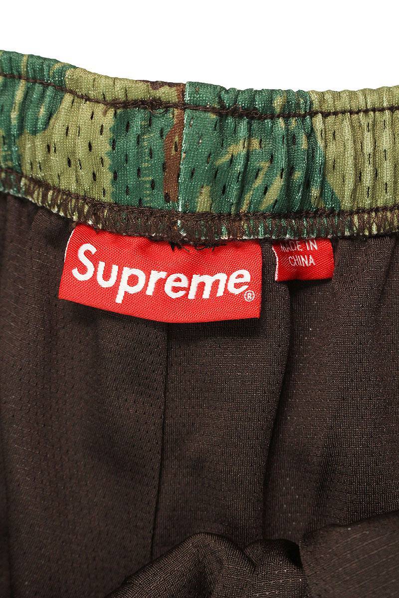 シュプリーム SUPREME 23SS Hardies Camo Basketball Shorts サイズ:XL メッシュバスケットボールハーフパンツ 中古 SB01_画像3