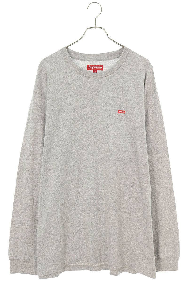 シュプリーム SUPREME 23AW Small Box L/S Tee #A サイズ:XL スモールボックスロゴ長袖カットソー 中古 OM10_画像1