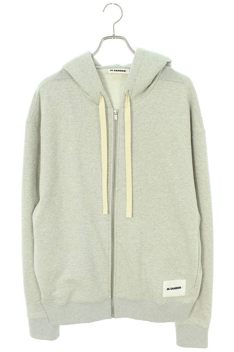 ジルサンダープラス JILSANDER+ ZIPPED HOODIE/J47HG0101 サイズ:S オーガニックコットンジップアップパーカー 中古 SB01_画像1