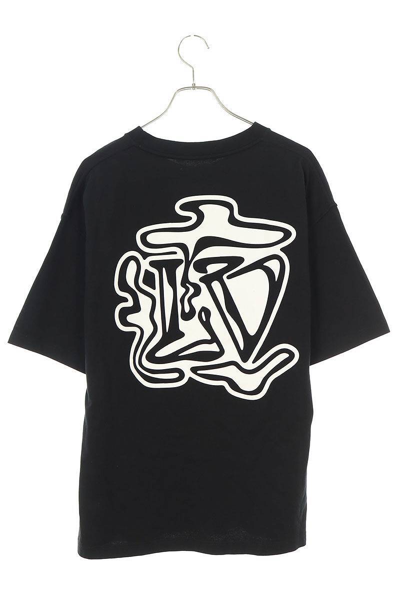 ルイヴィトン LOUISVUITTON 19AW RM192 NPG HHY90W サイズ:XL LVスモークプリントTシャツ 中古 OM10_画像2