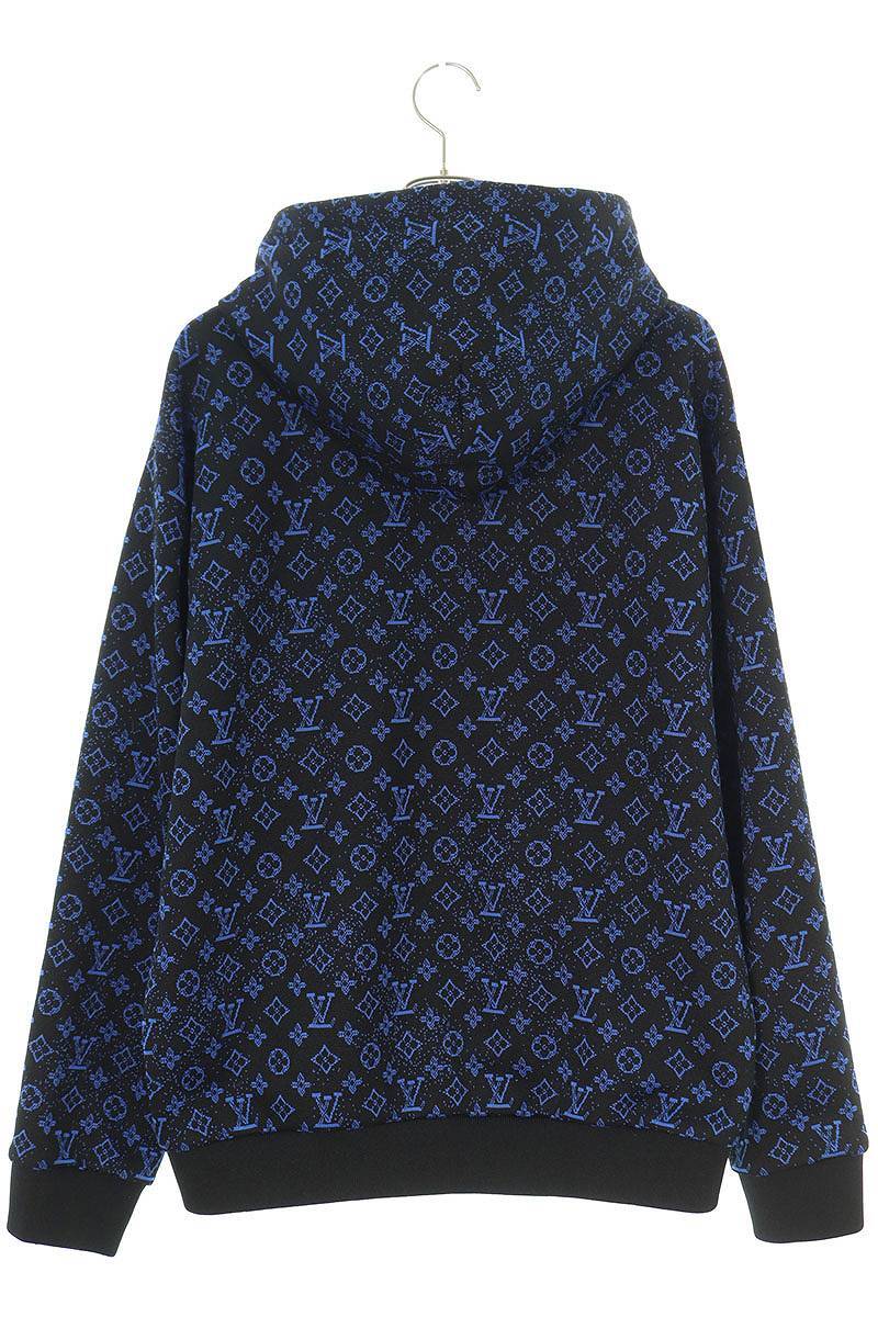 ルイヴィトン LOUISVUITTON 23SS RM2319 SQ5 HOY04W サイズ:XL モノグラムジップアップパーカー 中古 OM10_画像2