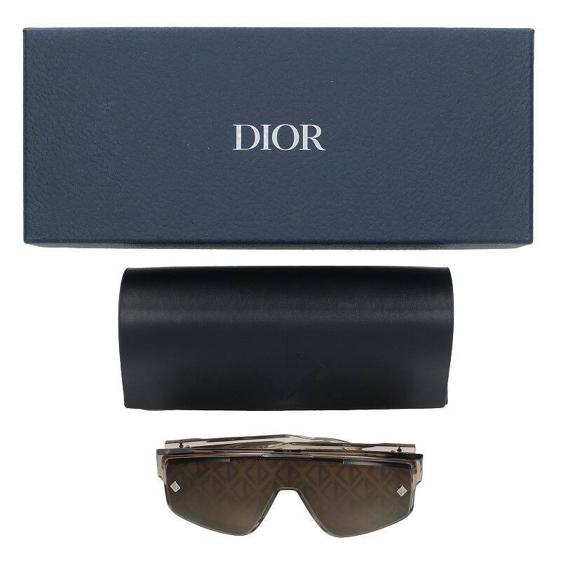  Dior DIOR CD Diamond M1U прозрачный рама солнцезащитные очки б/у SB01