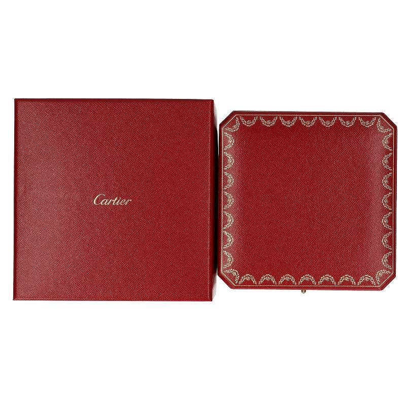 カルティエ Cartier 新型 JUSTE UN CLOU BRACELET DIA サイズ:17 K18YGジュストアンクルハーフダイヤブレスレット 中古 GZ11_画像5