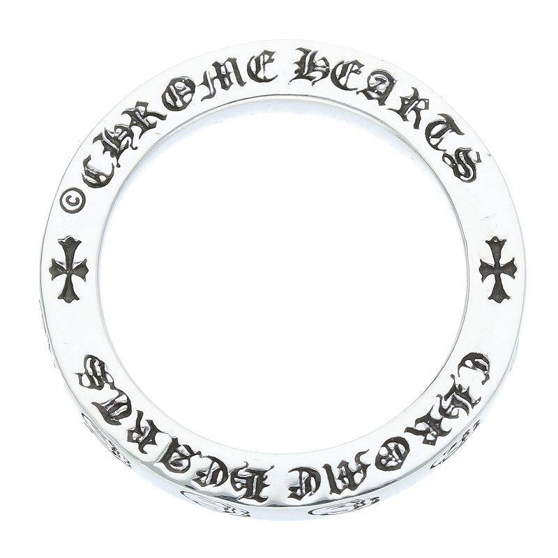 クロムハーツ Chrome Hearts 3mm SPACER LT/3mmスペーサーリップアンドタン サイズ:15号 シルバーリング 中古 SJ02の画像3