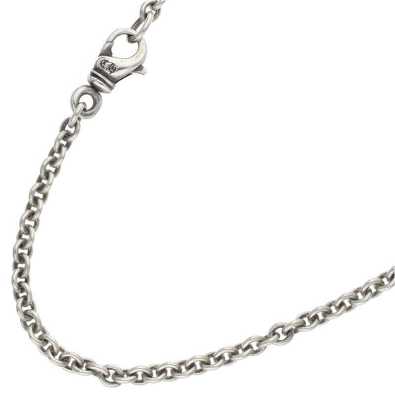 クロムハーツ Chrome Hearts NE CHAIN 20/NEチェーン20inch サイズ:20inch シルバーネックレス 中古 SS07_画像1