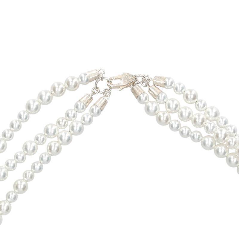 タカヒロミヤシタザソロイスト TAKAHIROMIYASHITA TheSoloIst pearl necklace with five keys. キーモチーフパールネックレス 中古 BS99_画像5