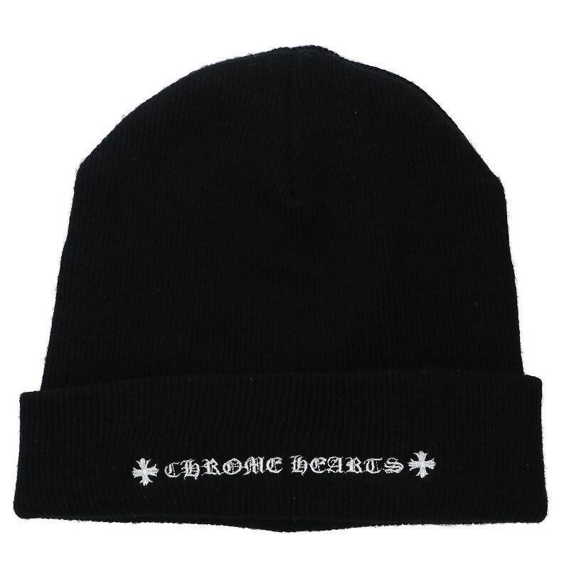 クロムハーツ Chrome Hearts MATTY BOY Chomper Beanie チョンパービーニーニットキャップ 中古 SJ02_画像2