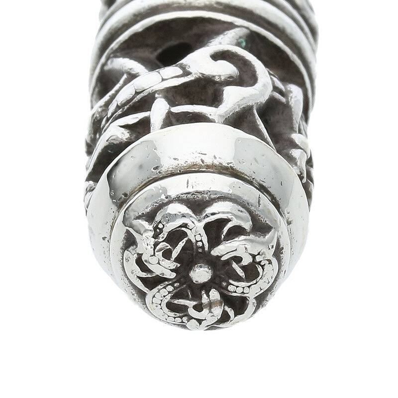 クロムハーツ Chrome Hearts CELTIC ROLLER/ケルティックローラー ペンダント/シルバーネックレストップ 中古 SS07_画像4