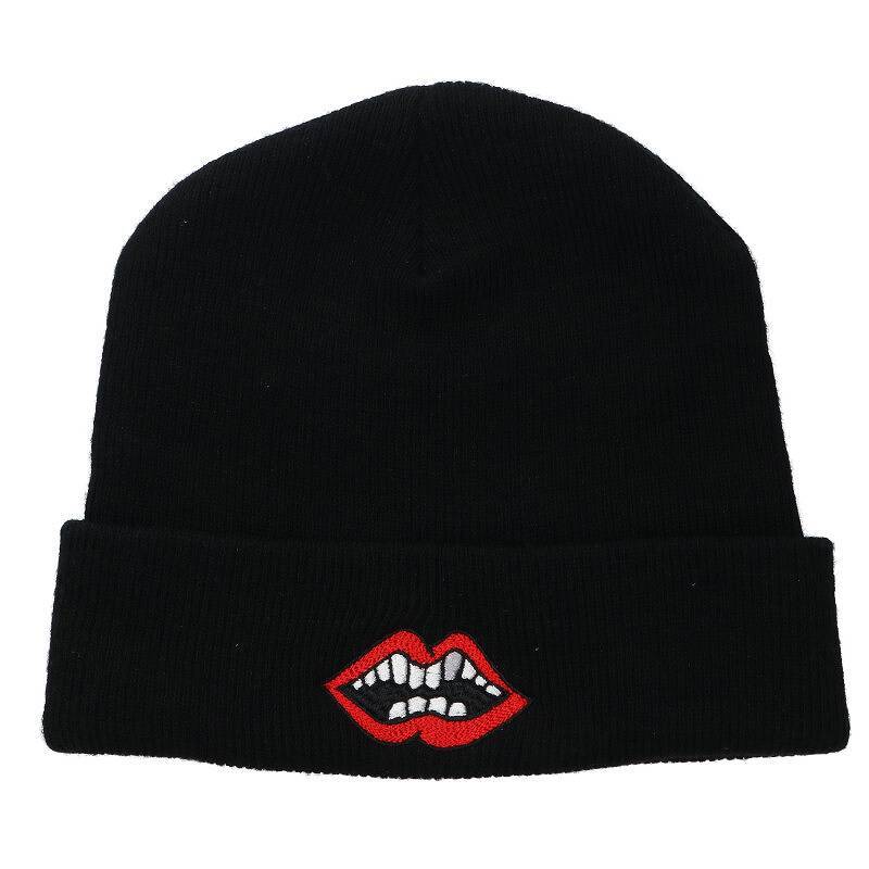 クロムハーツ Chrome Hearts MATTY BOY Chomper Beanie チョンパービーニーニットキャップ 中古 SJ02_画像1