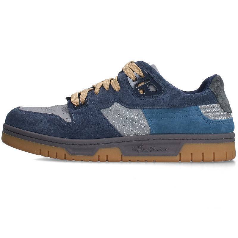 アクネストゥディオズ ACNE STUDIOS 08STHLM Low Fuzzy M サイズ:43 ローカットレースアップスニーカー 中古 SB01_画像1