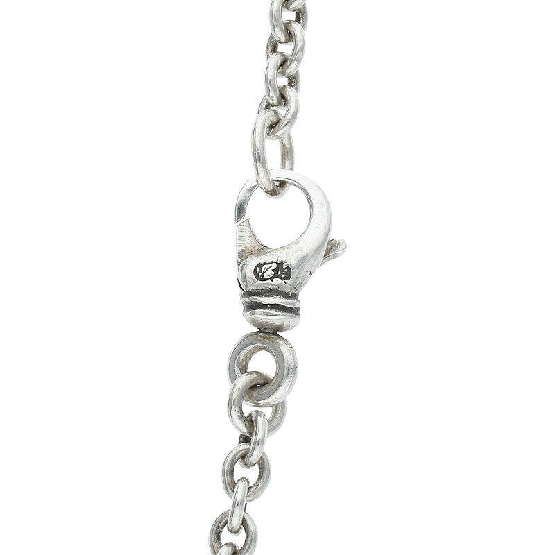 クロムハーツ Chrome Hearts NE CHAIN 18/NEチェーン18inch サイズ:18inch シルバーネックレス 中古 SS07_画像3