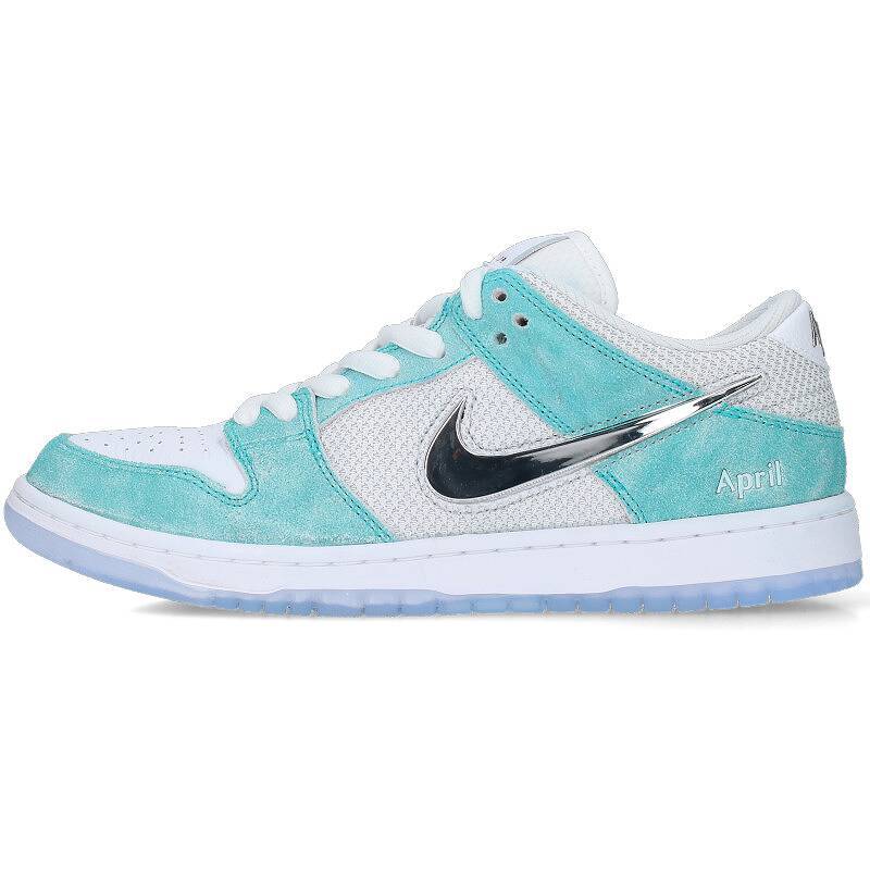 ナイキ NIKE SB DUNK LOW PRO QS APRIL SKATEBOARDS FD2562-400 サイズ:27cm ダンクローエイプリルスケードボードスニーカー 中古 SB01_画像1