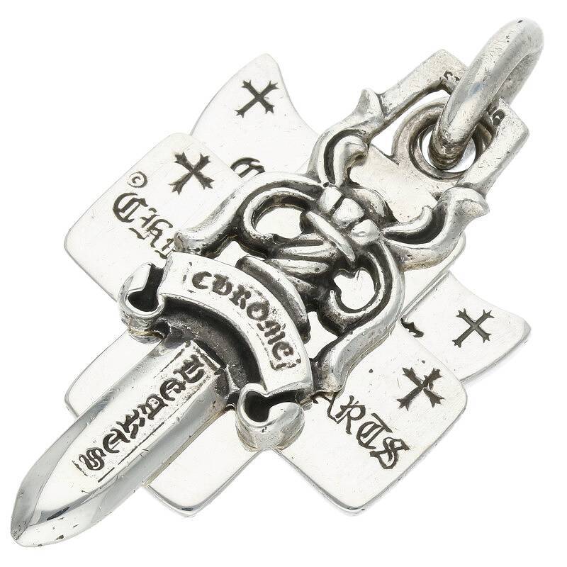 【おすすめ】 クロムハーツ Chrome Hearts 3TRINKETS/スリートリンケッツ ペンダントトップ、チャーム