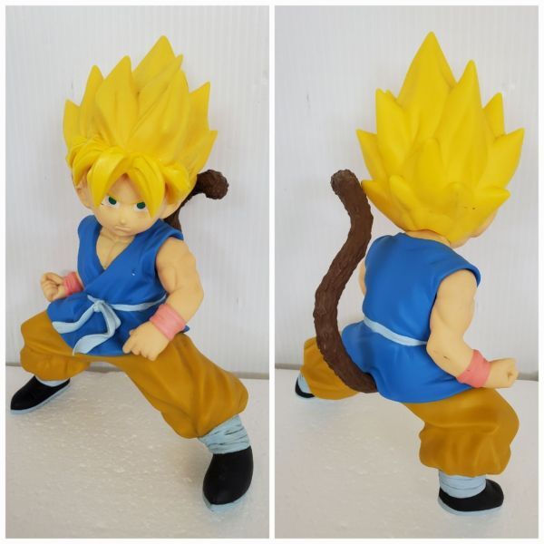 SE3097-0516-55【ジャンク・現状品】 DRAGON BALL ドラゴンボール フィギュア 孫悟空 ゼロ 孫悟飯 ベジータ ゴジータ ゴテンクス ベジット_画像9