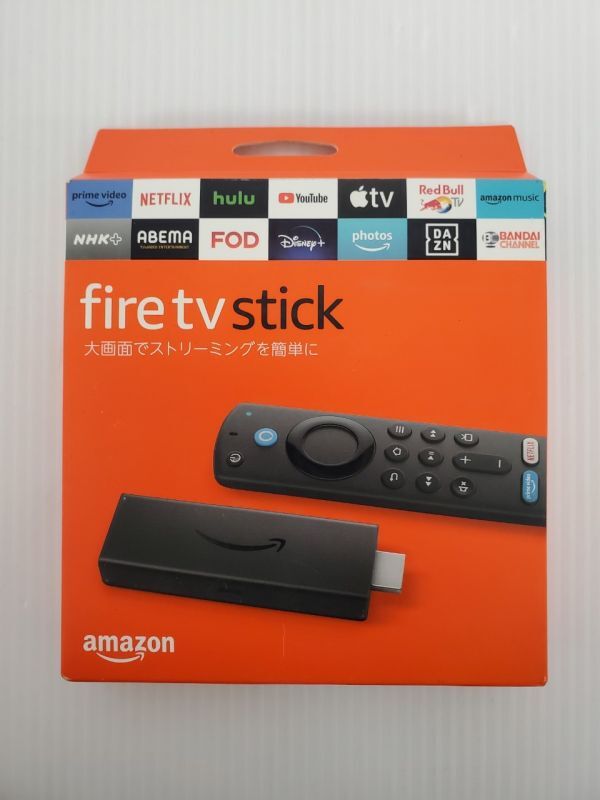 SE3006-0501-94 【未開封】 Amazon Fire TV Stick Alexa対応音声認識リモコン TVerStick (第3世代)付属 ストリーミングメディアプレーヤー_画像1