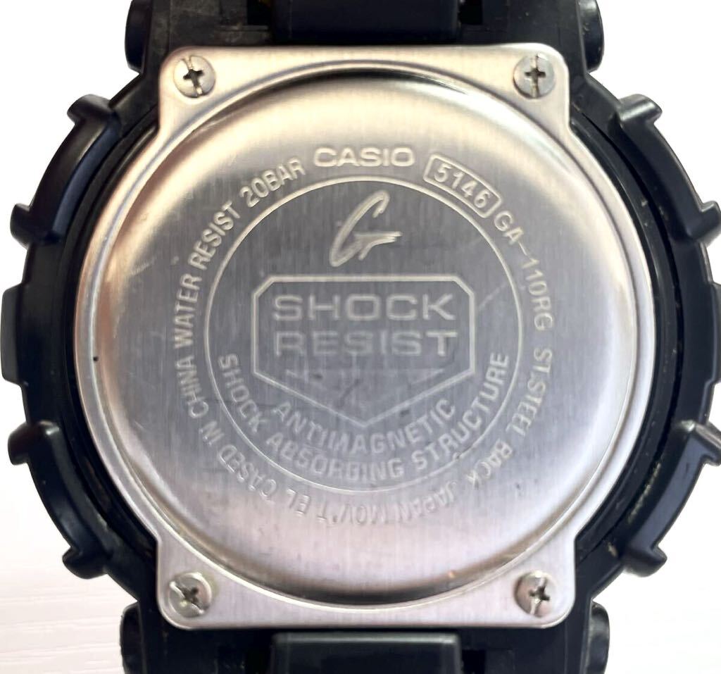 Casio G-SHOCK GA-110RG_画像8