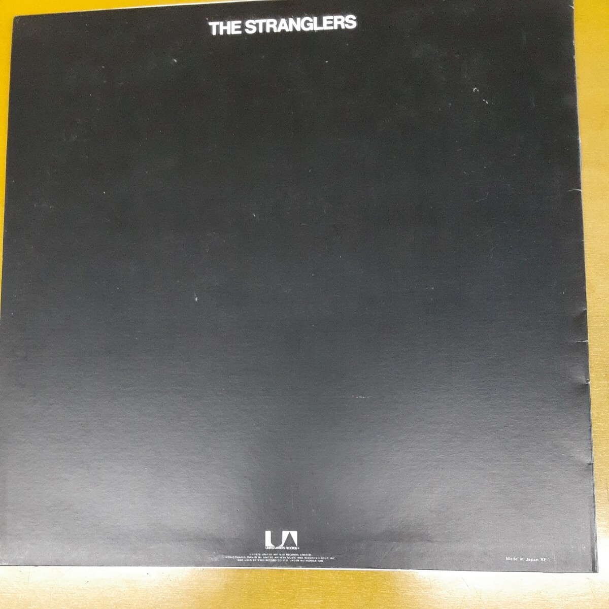 国内見本盤 LP/ The Stranglers /Black And White/ストラングラーズ_画像2