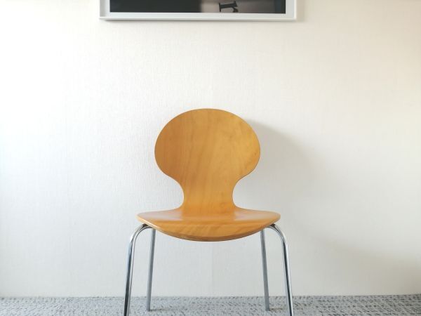 Danform Stacking Chair Made in Denmark / #フリッツハンセン #カールハンセン 高級 北欧 椅子 デンマーク ヴィンテージ プライウッド_画像5