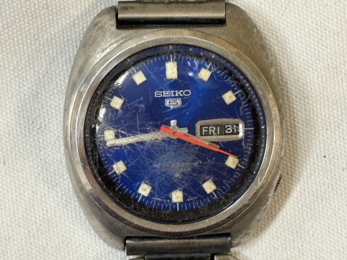 SEIKO 5 21石　6106-8470　セイコー ファイブ　腕時計　ジャンク品_画像1