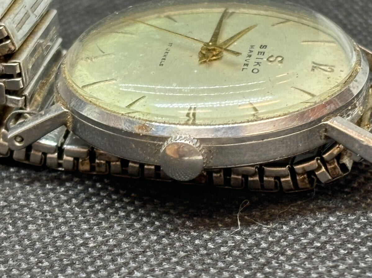 SEIKO MARVEL 17石 14012 M　セイコー マーベル　腕時計　ジャンク品_画像4