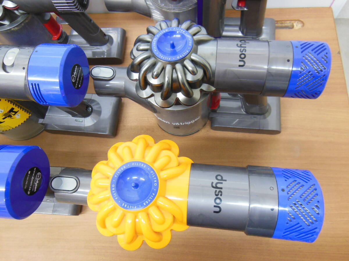 1円スタ dyson 9台 まとめ売り SV11 SV10 SV09 HH08 DC74など ジャンク品_画像3