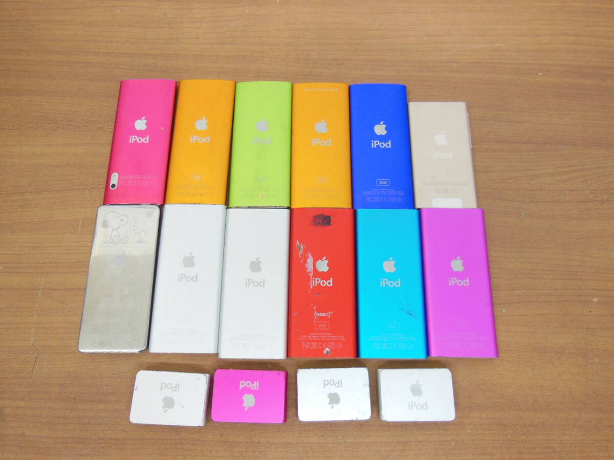 1円スタ iPod 16台 まとめ売り iPod nano/iPod shuffle ジャンク品_画像4