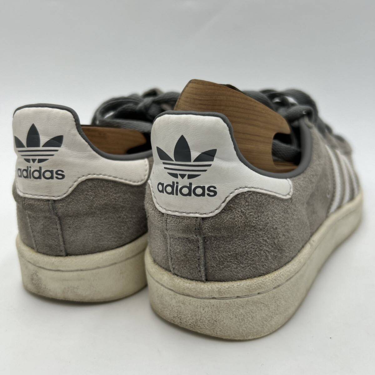 G ■ 17年製 '人気モデル' adidas originals アディダスオリジナルス CAMPUS キャンパス SUEDE ローカット スニーカー 25cm 靴 BZ0085_画像5