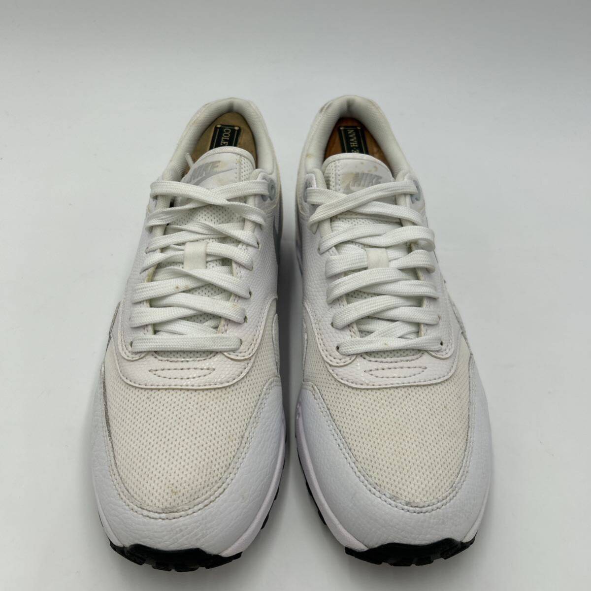 F ■ 16年製 '履き心地抜群' NIKE ナイキ AIR MAX 1 ULTRA 2.0 エアマックス LOW CUT スニーカー 26cm メンズ レディース 靴 881104-100_画像2