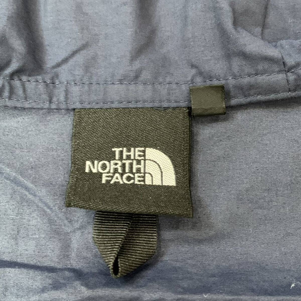 F ▼ 都会のアウトドアウェア '着心地抜群' THE NORTHFACE ノースフェイス GREEN CYCLE ジップアップ ナイロン マウンテンパーカー size:M _画像9