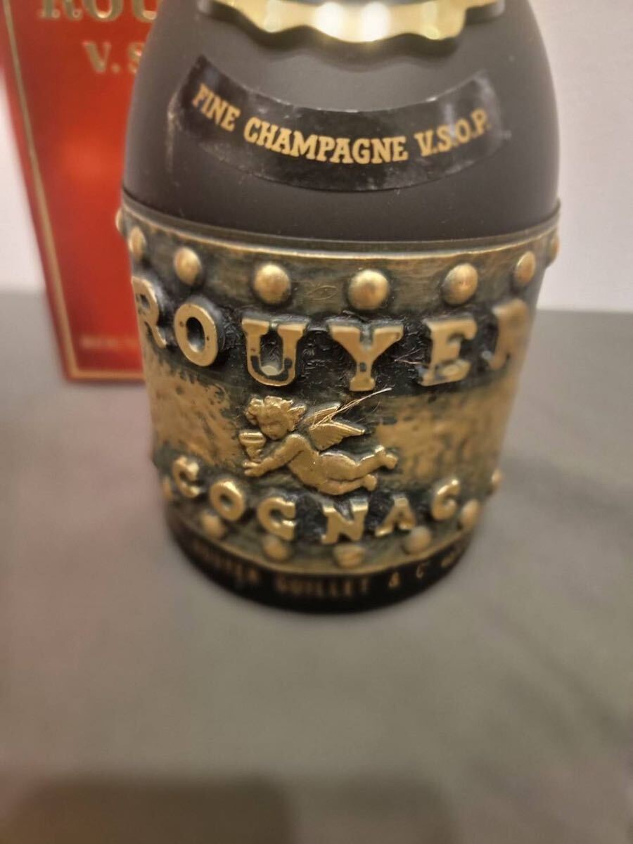 ROUYER GUILLET ルイエギレ VSOP COGNAC コニャック 700ml 40% 古酒 箱付き 未開栓 現状品 _画像3