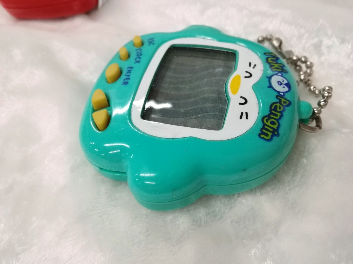 g_t W429 *yuki penguin TK-920 rearing game game electronic toy omo tea toy operation not yet verification [ present condition goods ]