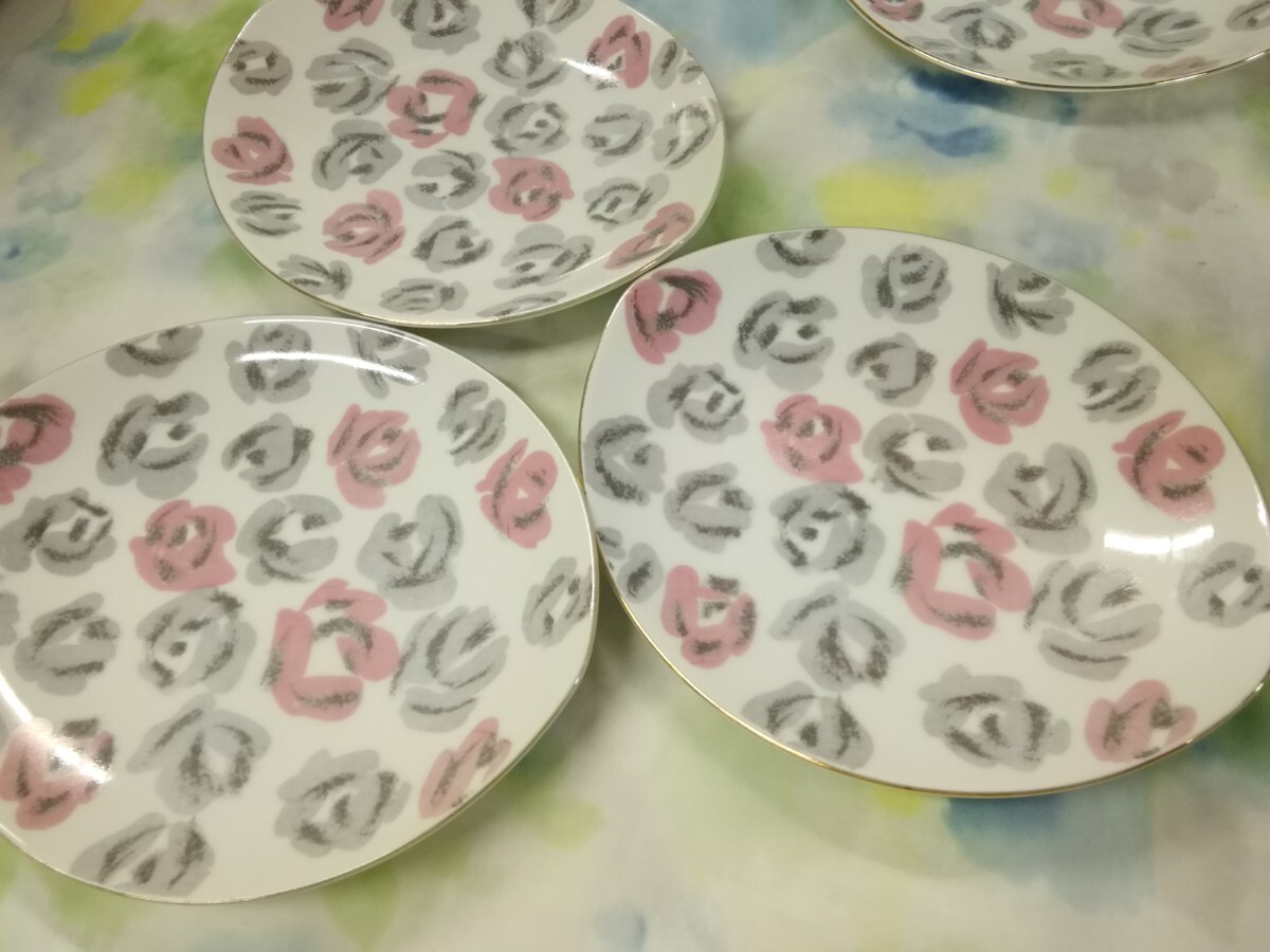 g_t X356 ☆NARUMI ナルミ CHINA チャイナ カップ＆ソーサー 6客 金彩 洋食器 陶器_画像7