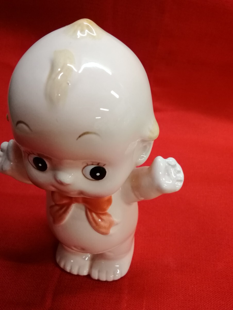g_t X127 昭和レトロ 当時物 陶器製 貯金箱かわいいキューピー g_t X127 昭和レトロ 当時物 陶器製 貯金箱かわいいキューピー