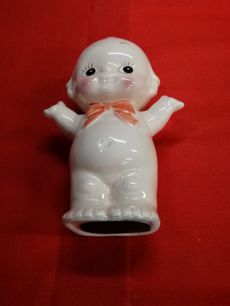 g_t X127 昭和レトロ 当時物 陶器製 貯金箱かわいいキューピー g_t X127 昭和レトロ 当時物 陶器製 貯金箱かわいいキューピー