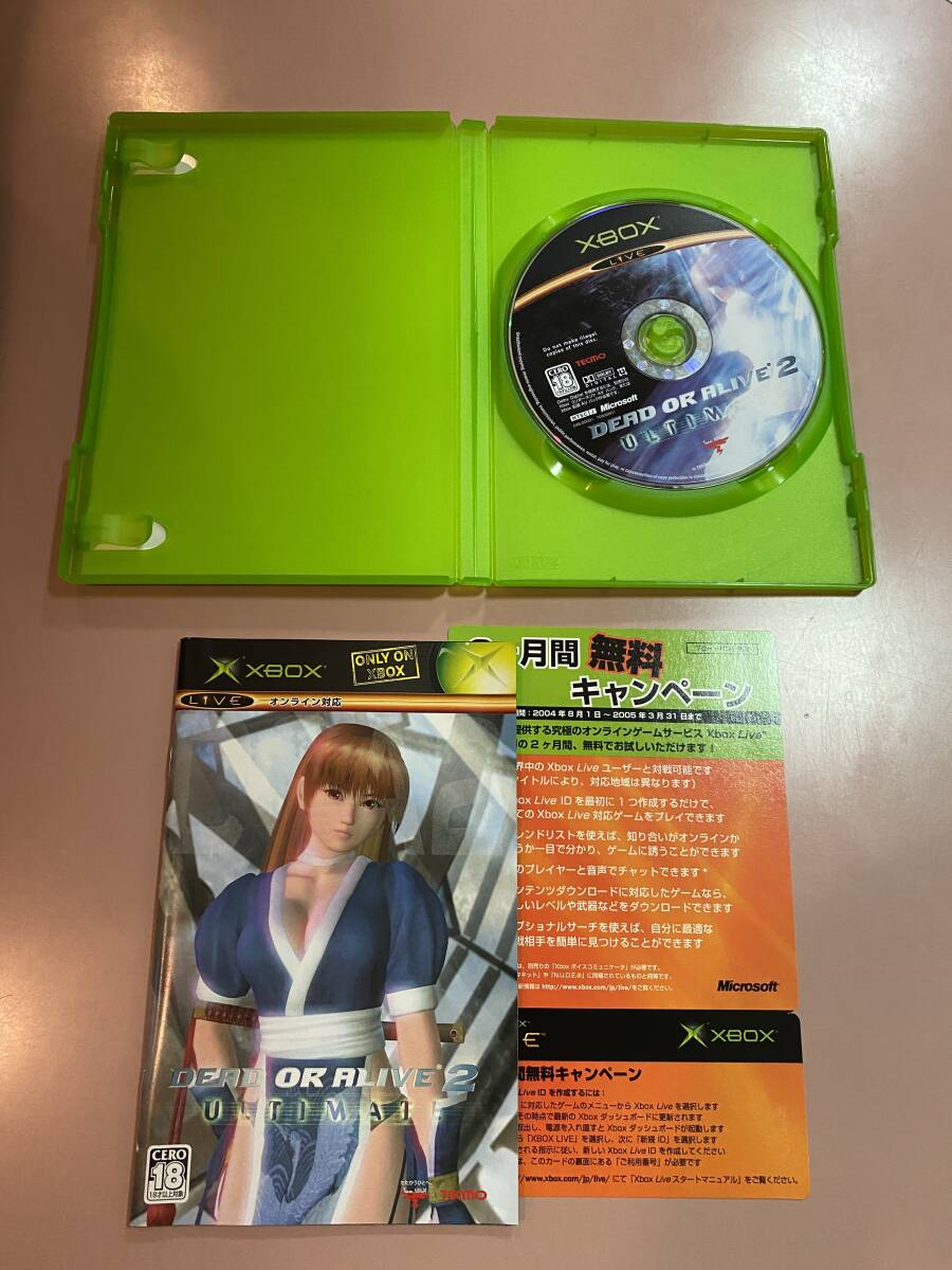 Xbox★デッドオアアライブ アルティメット★used☆DoA Ultimate☆import Japan JPの画像6