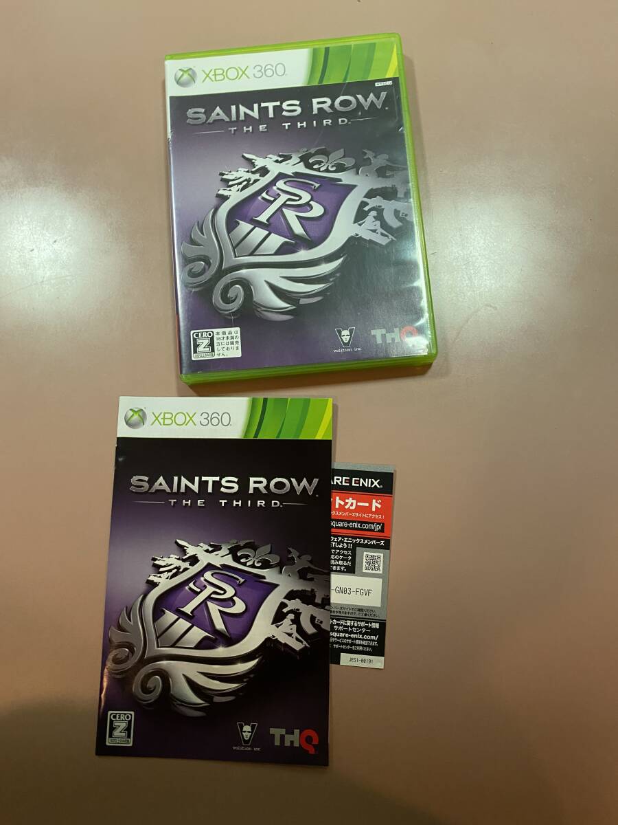 Xbox360★セインツロウ ザ・サード★used☆saints row the third☆import Japan JP_画像1