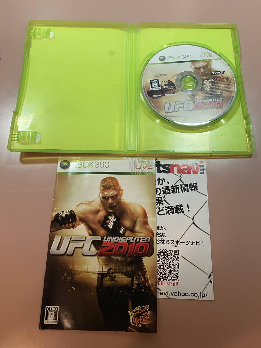 Xbox360★UFC 2010 Undisputed ★used import Japan_画像2