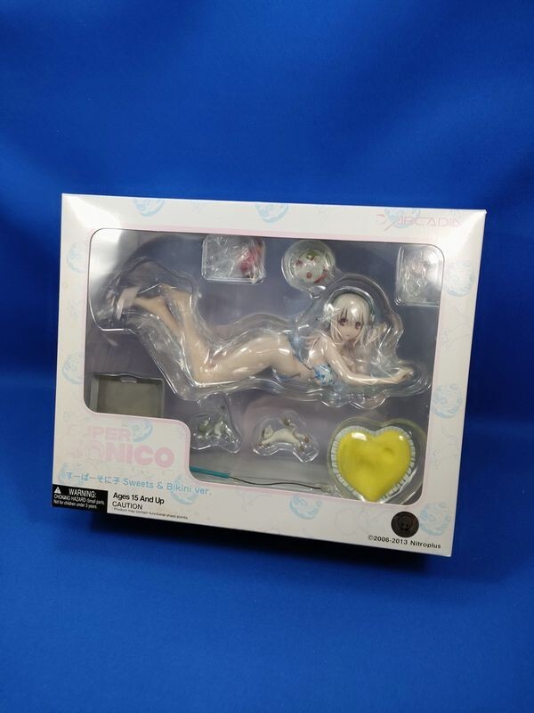 人気の雑貨がズラリ! すーぱーそに子 Sweets & Bikini ver. 完成品フィギュア アルカディア 国内正規品・未使用・未開封品 すーぱーそに子