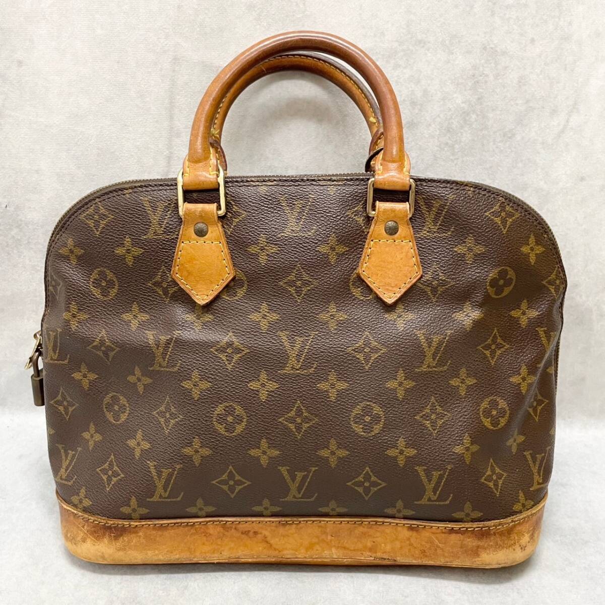 1円〜 美品 LOUIS VUITTON ルイヴィトン モノグラム アルマ M51130 トート ハンド バッグ 手提げ ドーム型 レディース_画像2