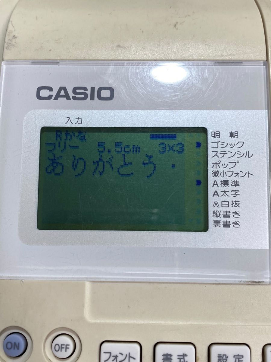 CASIO ネームランド KL-M5　ラベルライター　ラベルプリンター カシオ