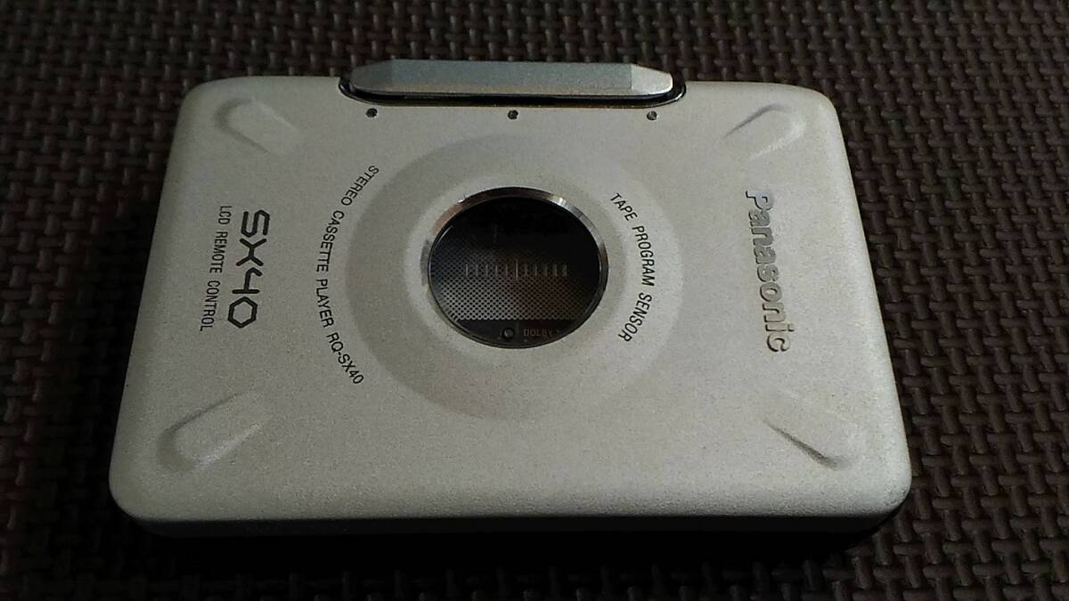 Panasonic ポータブルステレオカセットプレーヤー RQ-SX40 S-XBS ジャンクの画像2